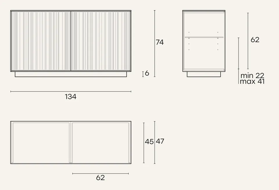 FIAM Italia Echo Line cupboard — תמונה 8