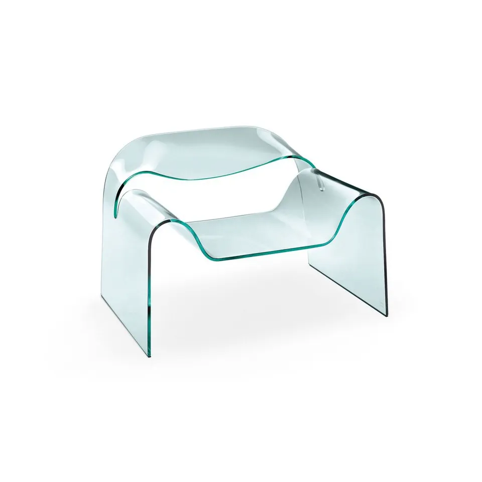 כורסה מזכוכית Ghost של FIAM Italia