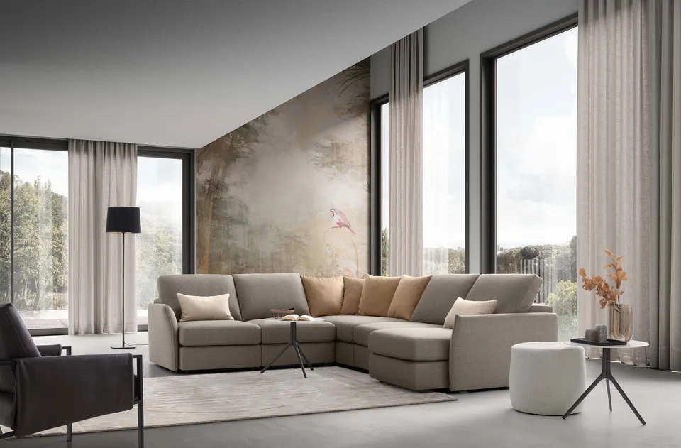ספה פינתית מודולרית Soho double של LeComfort