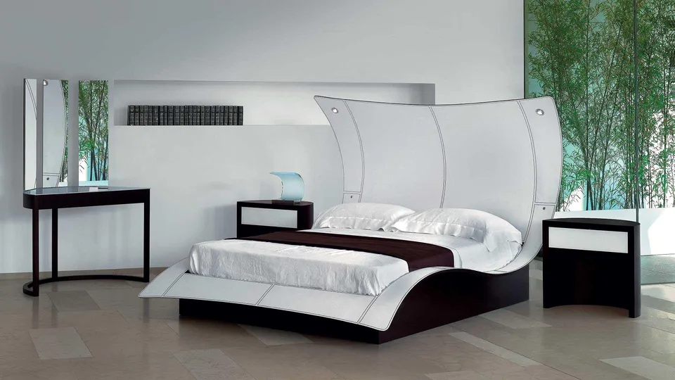 מיטה זוגית מרופדת Mega Butterfly של Reflex Angelo