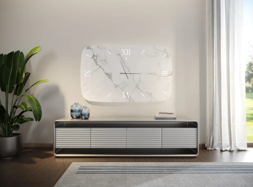 שעון קיר NAUTILUS CLOCK של Reflex Angelo מ־Marmoreflex עם ספרות רומיות
