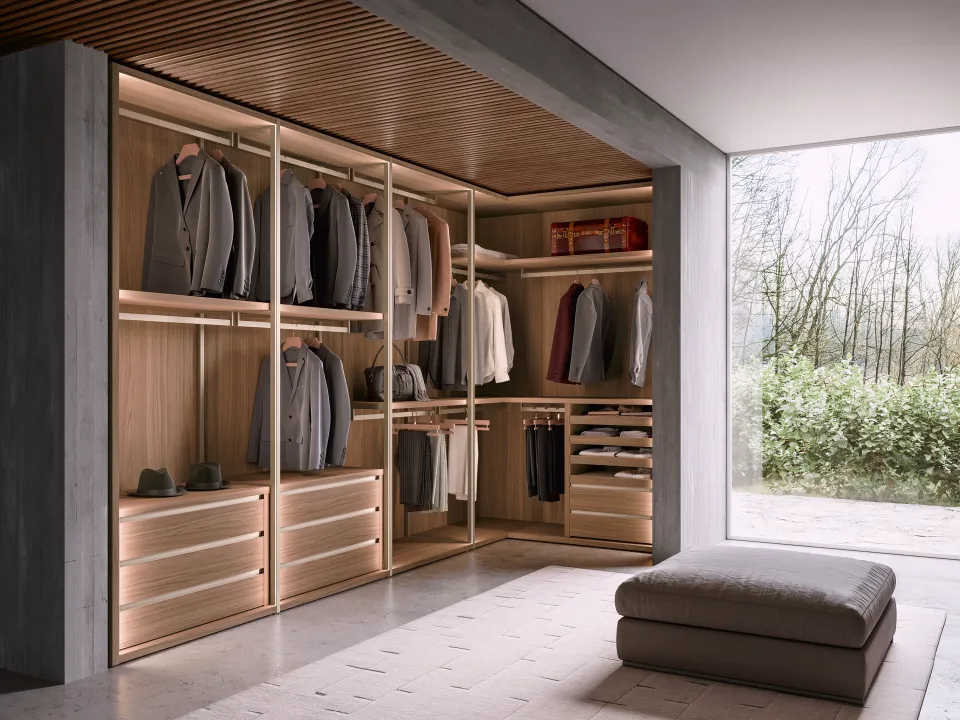 מערכת חדר ארונות Bellavista של Sangiacomo