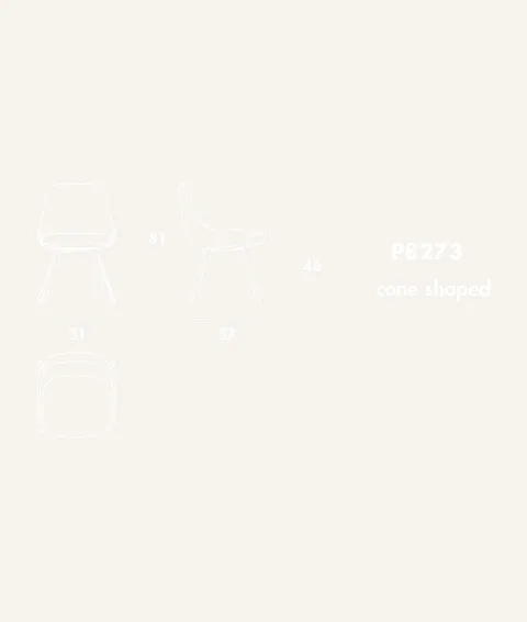 Sovet Italia Cadira S Cone Shaped — תמונה 6