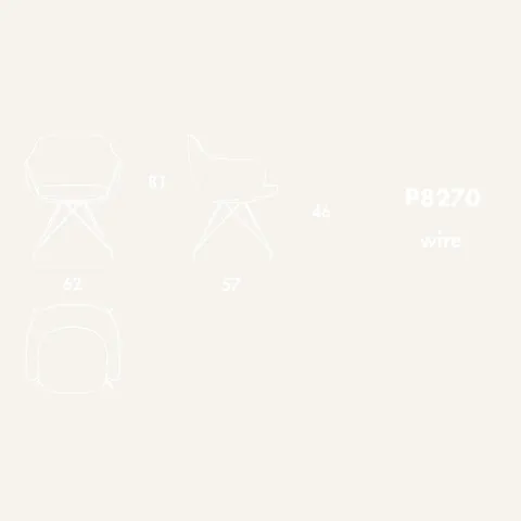 Sovet Italia Cadira Wire — תמונה 6
