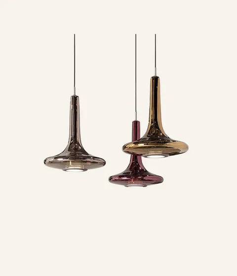מנורה תלויה Cloche של Sovet Italia