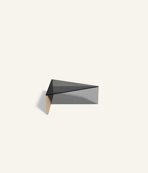 שולחן קפה משולש Regolo Triangular של Sovet Italia