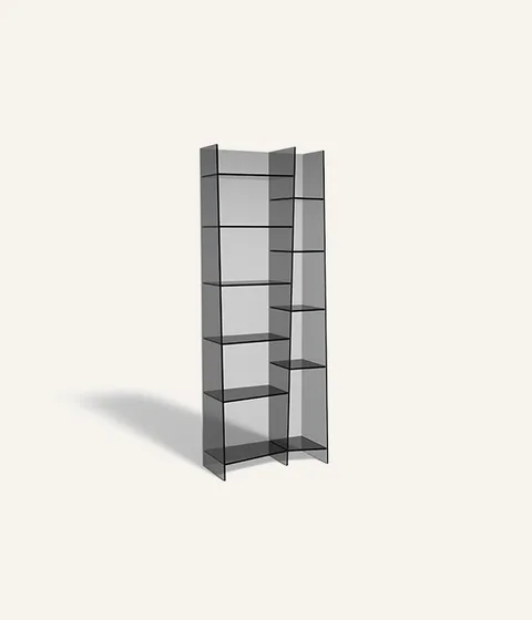 ספרייה מודולרית מזכוכית Delphi של Sovet Italia