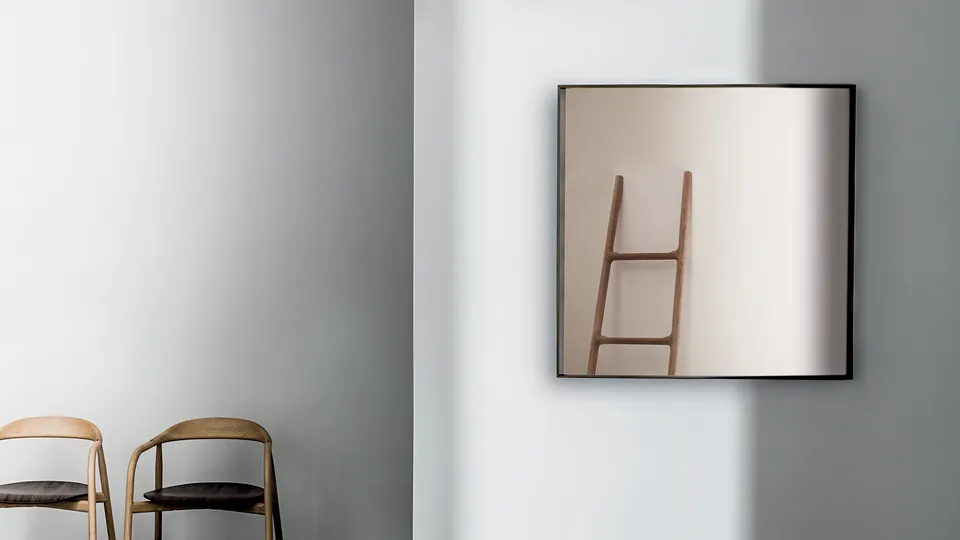 מראה מרובעת Visual Square של Sovet במסגרת מתכת