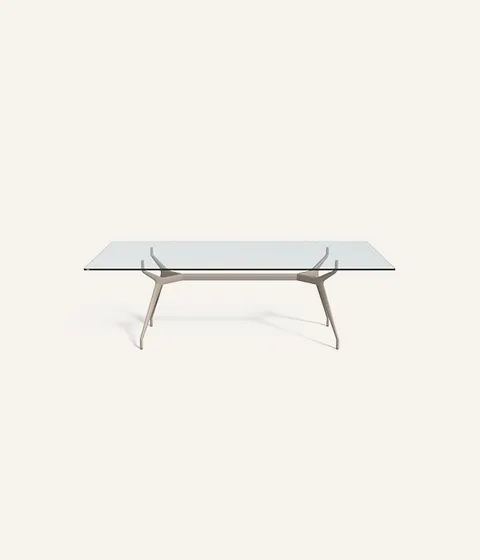שולחן אוכל מלבני Arkos Rectangular של Sovet Italia