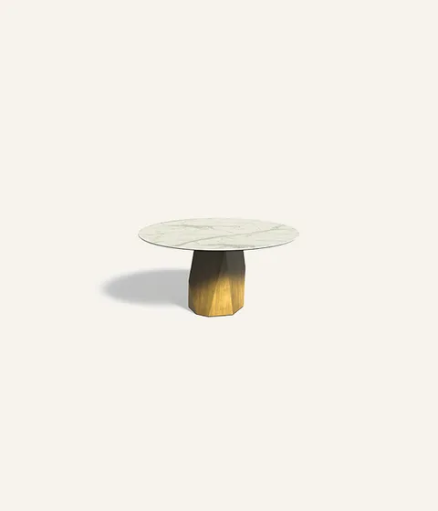 שולחן אוכל עגול Deod של Sovet Italia