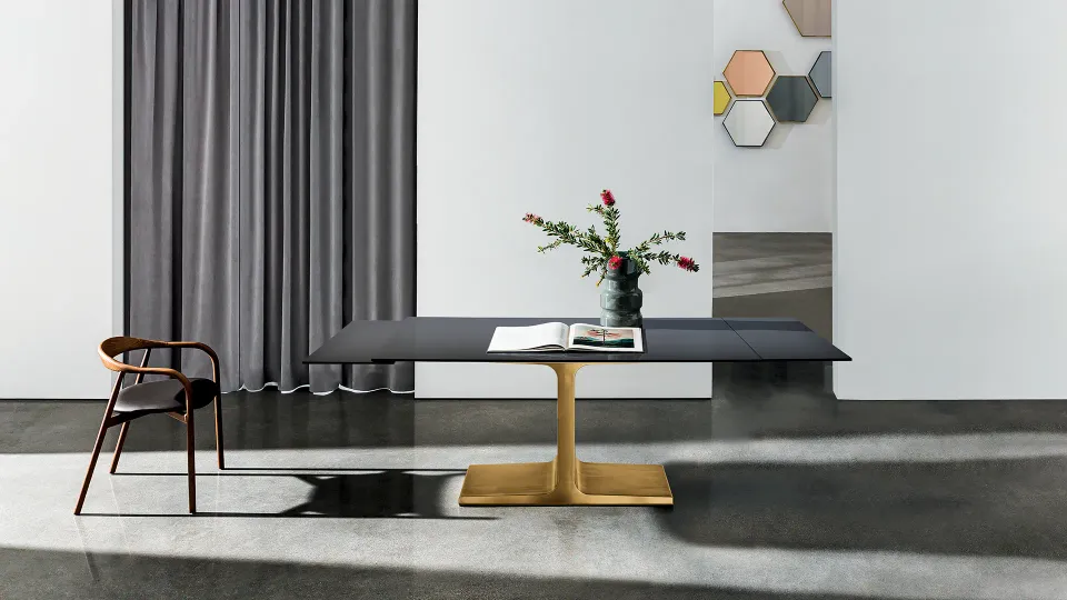 שולחן אוכל מלבני נפתח Palace Rectangular Extensible של Sovet