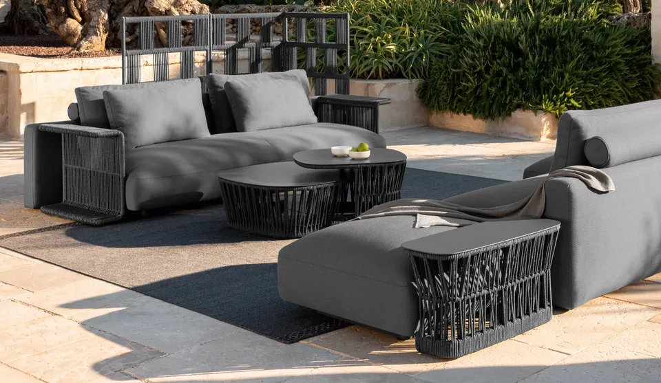 פוף מרופד לחוץ Cliff Déco של Talenti