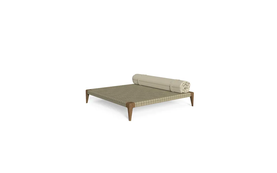 פוף מרובע גדול Cruise Teak 150×150 של Talenti