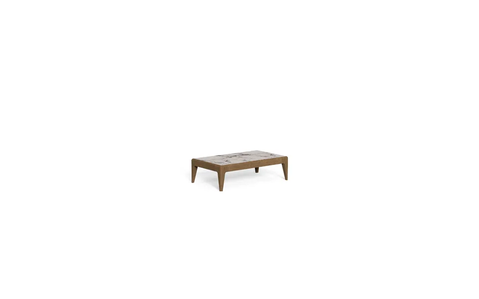 שולחן קפה מלבני Cruise Teak 45×90 של Talenti
