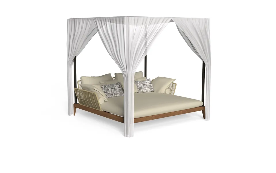 מיטת יום מעץ טיק Cruise Teak של Talenti