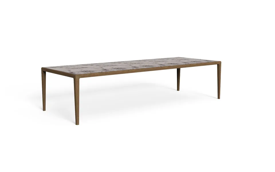 שולחן אוכל מלבני Cruise Teak 320×120 של Talenti