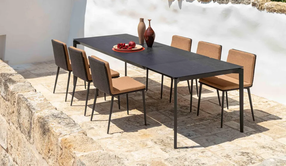שולחן אוכל נפתח Leaf 160/215 של Talenti