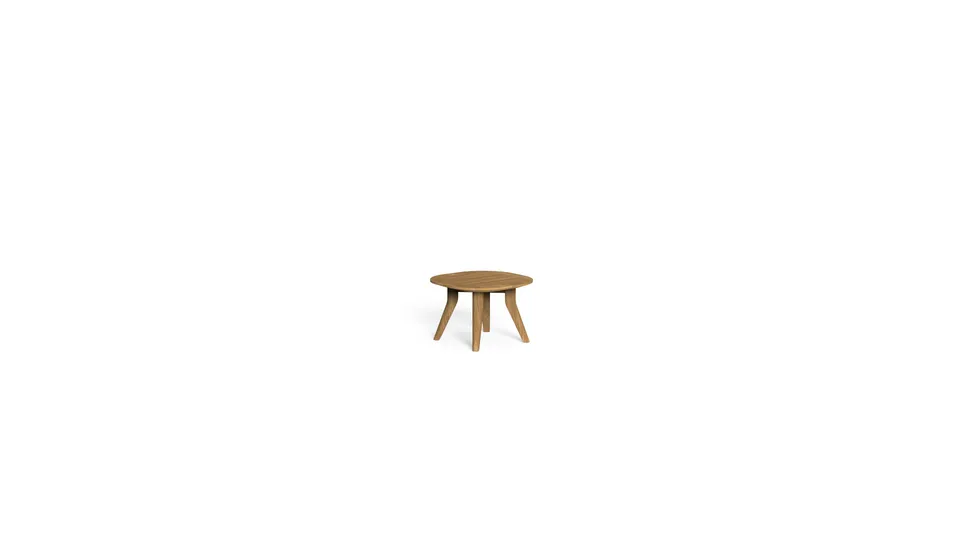 שולחן צד מטיק Moon Teak 45×45 של Talenti