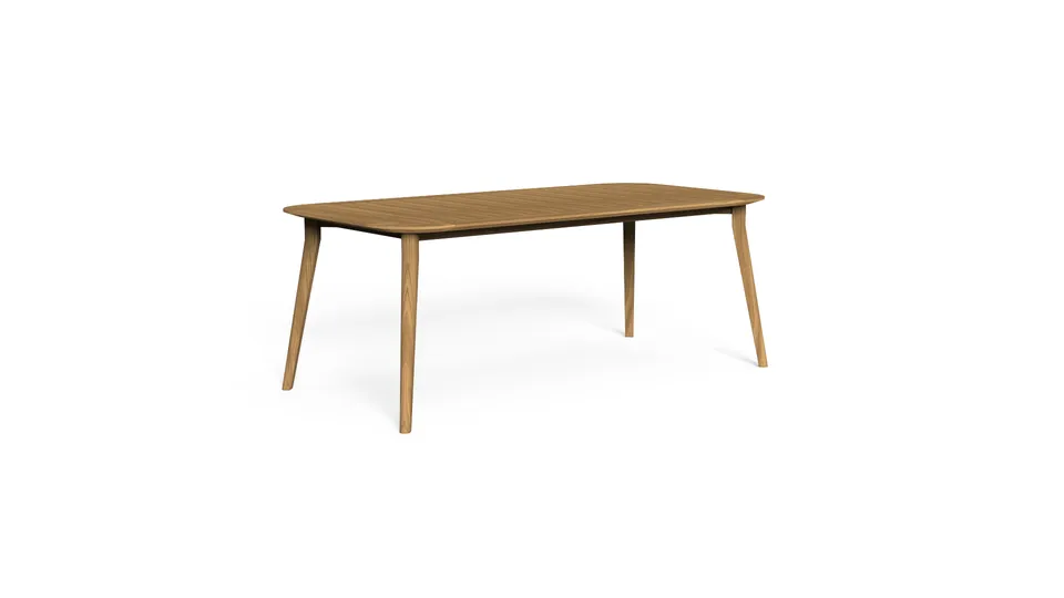 שולחן אוכל מטיק Moon Teak 200×100 של Talenti