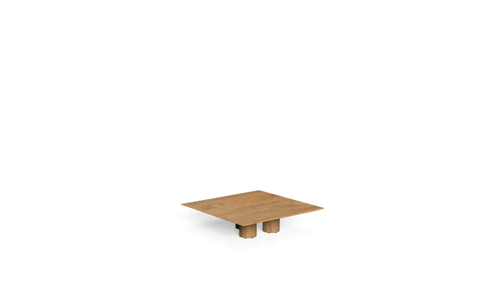 שולחן קפה מרובע מעץ Accoya Salinas Accoya 120×120 של Talenti