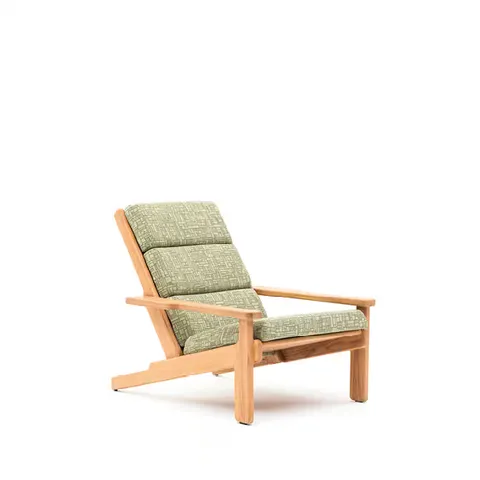 כורסת ברז׳ר מעץ טיק Bali Bergère של Varaschin